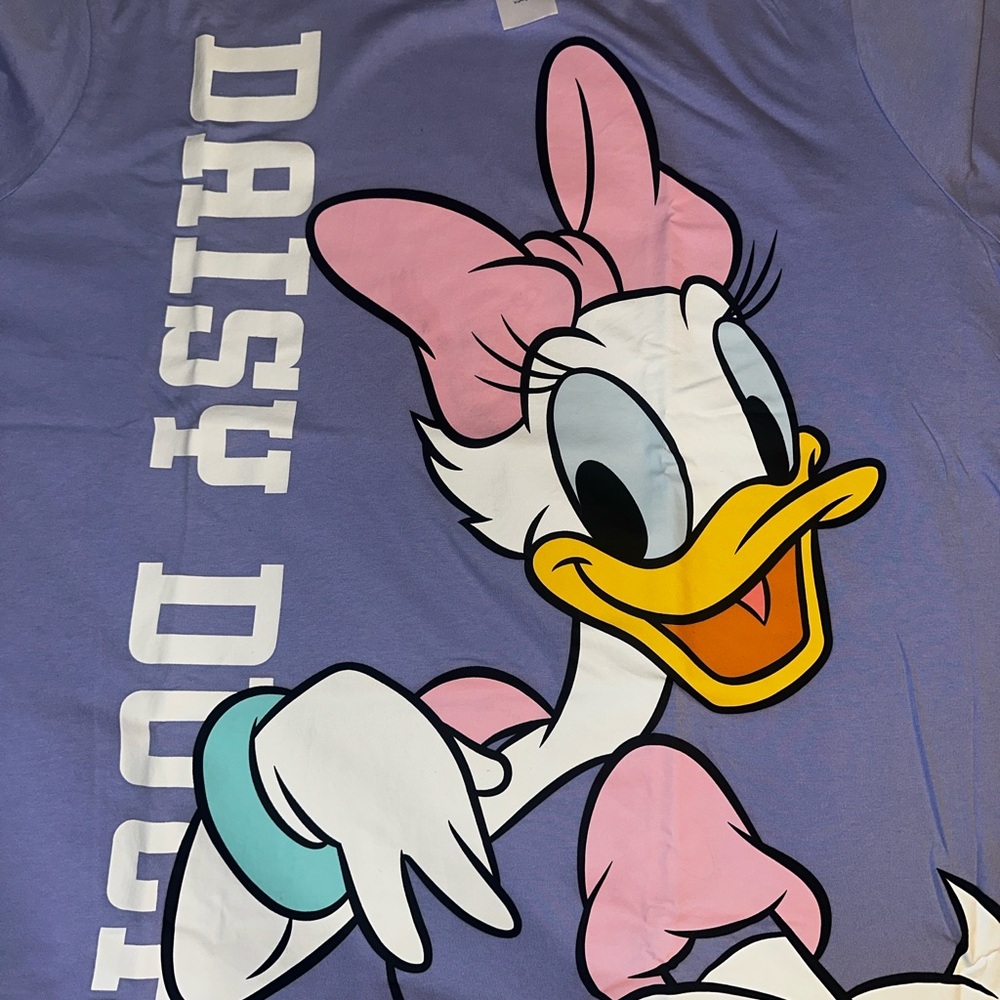 Daisy Duck back to front t shirt